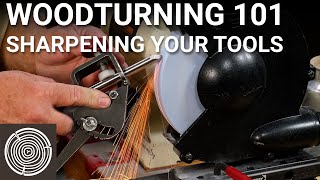 Woodturning 101  Video 4  Sharpening Your Woodturning Tools [upl. by Genni84]