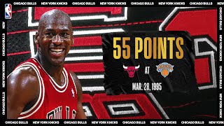 Michael Jordans quotDoubleNickelquot Game  NBATogetherLive Classic Game [upl. by Odell]