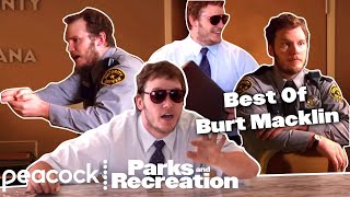 Best of Burt Macklin  Parks and Rec [upl. by Aleehs]