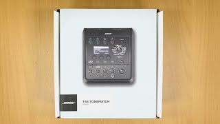 Bose T4S ToneMatch Mixer  Unboxing amp First Look [upl. by Nedrob]