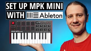 AKAI MPK MINI MK3  Ableton Live Setup Tutorial [upl. by Valenza]