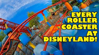 Every Roller Coaster at Disneyland [upl. by Rimidalb]