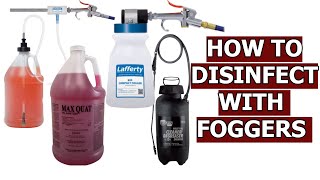 Disinfectant Foggers How To Disinfect Using Foggers [upl. by Verna247]