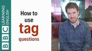 How to use tag questions  English In A Minute [upl. by Muire]