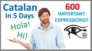 Learn Catalan in 5 days Conversation for Beginners [upl. by Amitak]