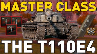 The T110E4 Master Class in World of Tanks [upl. by Annia557]