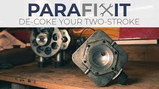 How to De Coke A 2 Stroke Engine Carbon Clean [upl. by Ecyob]