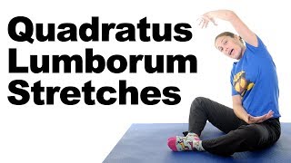 Top 5 QL Stretches Quadratus Lumborum  Ask Doctor Jo [upl. by Hajile]