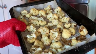 Oven Roasted Cauliflower Recipe [upl. by Podvin]