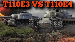 T110E4 VS T110E3 [upl. by Sidras802]