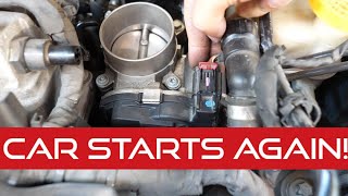 FIXING My 2016 Chrysler 200 No Start  Changing My Electronic Throttle Body [upl. by Nylirehs508]