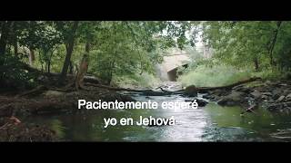 Salmos 40 con letra  Pacientemente esperé a Jehová [upl. by Hplodur]