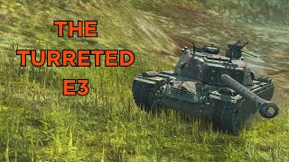 T110E4  THE TURRETED E3  wotblitz [upl. by Netram67]