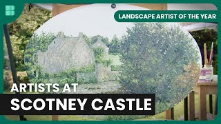 Scotney Castle Painting  Landscape Artist of the Year  S02 EP4  Art Documentary [upl. by Ailemak]