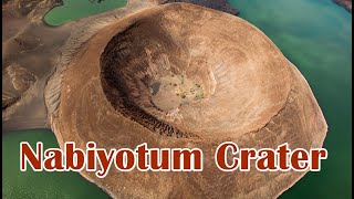 Nabiyotum Crater Geological Marvel in Lake Turkana Kenya [upl. by Pentheas235]