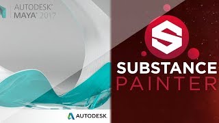 Exporting a 3D Model from Maya into Substance Painter [upl. by Narmi793]