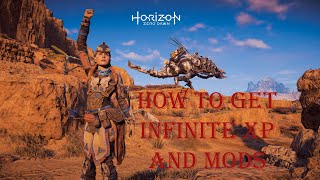 FASTEST WAY TO MAX LEVEL How To Get Infinite XP And Rare Modifications In Horizon Zero Dawn [upl. by Renick]