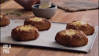 Making The Classic Danish Pastry Spandauer  Recipe and Steps [upl. by Nylinnej999]