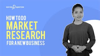 How to do Market Research for a New Business  SurveySparrow [upl. by Halullat]