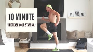 HOW TO RUN LONGER  Home Workout to IMPROVE STAMINA [upl. by Amargo]