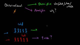 Intro to Epidemiology Study Types [upl. by Aymik368]