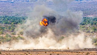 M777 Howitzer Livefire amp Impact  US Army Field Artillery  MFA [upl. by Roxane681]