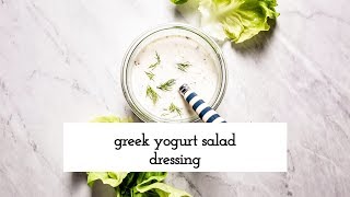 Greek Yogurt Salad Dressing [upl. by Eednac]