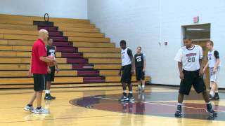 Defensive Shell Drill With Jim Huber  Defense Drills [upl. by Alsi]