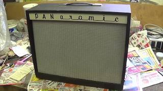 1963 Magnatone Panaramic Model 1210 Amp with quotTruequot Vibrato [upl. by Nalani851]