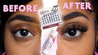 INDIVIDUAL EYELASHES TUTORIAL  6 [upl. by Eetsirhc]