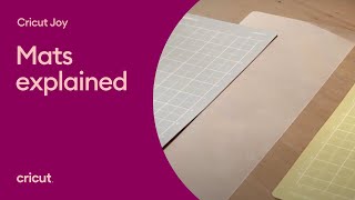 Cricut Joy™ Mats Explained [upl. by Hennessy669]