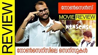 Nonsense Malayalam Movie Review by Sudhish Payyanur  Monsoon Media [upl. by Maillliw]