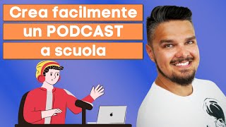 Crea FACILMENTE un PODCAST a scuola [upl. by Oliric65]