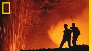 Carsten Peter Inside the Nyiragongo Volcano  Nat Geo Live [upl. by Kcirddec]