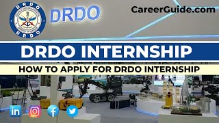 DRDO Internship  How to Apply for DRDO Internship  Paid Internship [upl. by Lebasiairam]