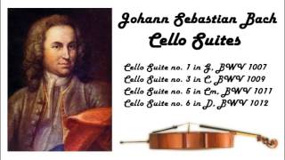 Johann Sebastian Bach  Cello suites in 432 Hz great for reading or studying [upl. by Baiss722]