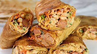 HOW TO MAKE PERFECT SHAWARMA  CHICKEN SHAWARMA  SISI JEMIMAH [upl. by Lammaj338]