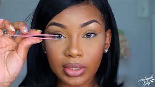 HOW TO APPLY LASHES PROPERLY amp QUICKLY INFORMATIVE [upl. by Barri]