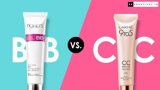 Ponds BB Cream vs Lakme CC Cream  Compare BB amp CC Cream  Which One Is Right for You  Be Beautiful [upl. by Tandie44]