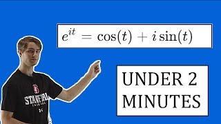 Proving Eulers Identity FAST [upl. by Oina]