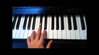 2 minute tutorial  The Four Chord Song  Piano [upl. by Airtal884]