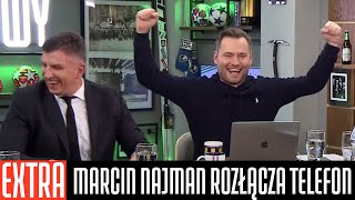 MARCIN NAJMAN ROZŁĄCZA SIĘ PRZEZ TELEFON W HEJT PARKU [upl. by Jon579]