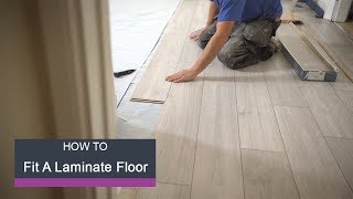 Wickes How To Lay Laminate Flooring [upl. by Ytak]