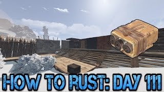 Satchel Charge Raid Information  How To Rust Day 111 [upl. by Welton77]