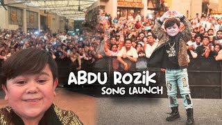 ABDU ROZIK NEW SONG LAUNCH  VLOG [upl. by Larkin]