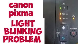 canon pixma light blinking problem solved [upl. by Oliana]