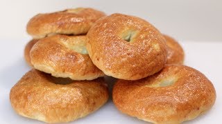 How to Make Bagels  Easy Homemade From Scratch Bagel Recipe [upl. by Everrs]