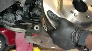 Kia optima front brake replacement [upl. by Eciryt]