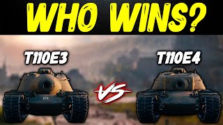 T110E3 vs T110E4  WoT [upl. by Amihsat]