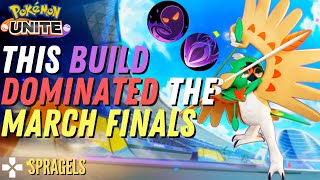 This Decidueye Build DOMINATED The March Finals [upl. by Haceber]